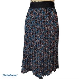 LuLaRoe Jill Skirt Floral Midi Skirt Size XS